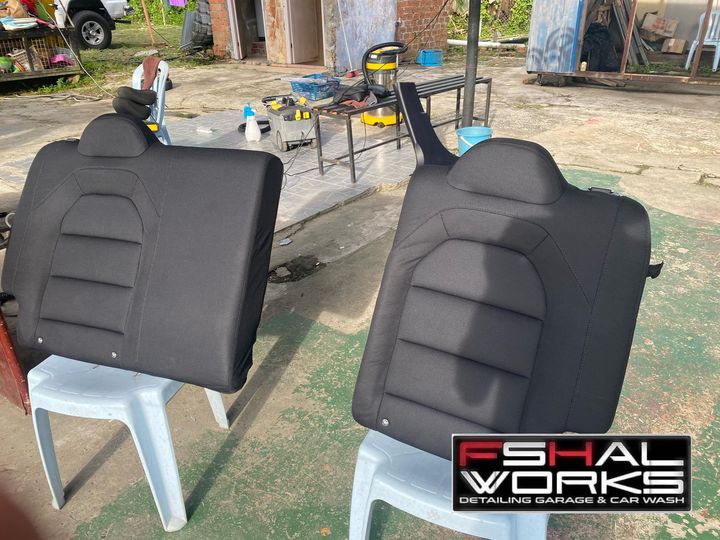 Fabric seat cleaning FSHALWORKS Labuan FT