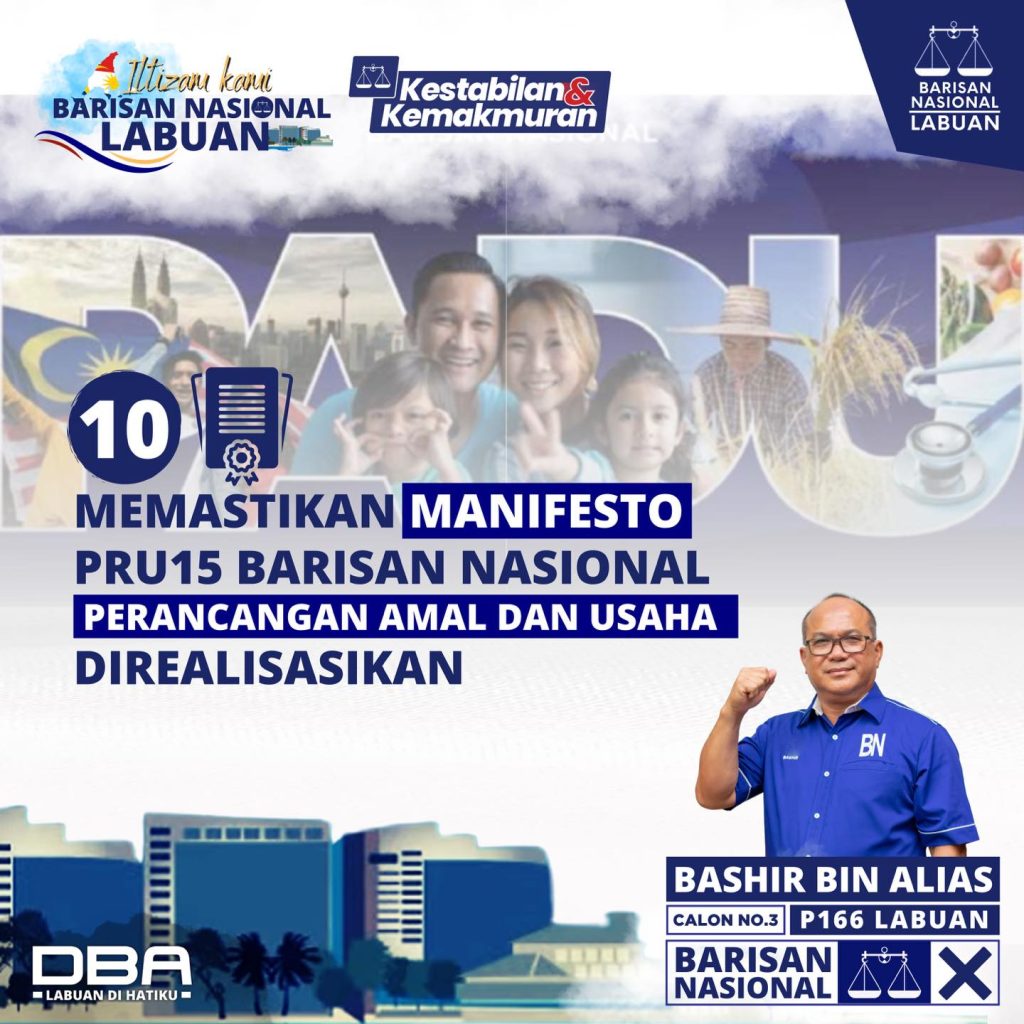 Manifesto Barisan Nasional Labuan 10
