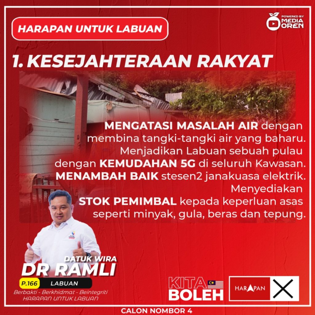 Manifesto Pakatan Harapan Labuan PRU15